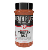 Heath Riles BBQ frasco frontal mostrando el adobo cherry y atractivo visual