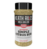Heath Riles envase Simple Citrus vista frontal con etiqueta clara y atractiva