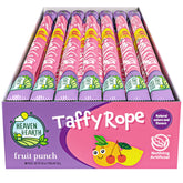 Heaven & Earth paquete frontal mostrando 24 taffy ropes frescura prolongada