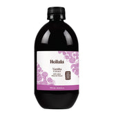Heilala frente de la botella mostrando diseño y cantidad, aporta sabor auténtico