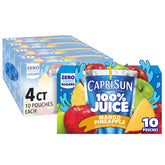 HEINZ Capri Sun frente del empaque mostrando 40 sobres y beneficio de cantidad