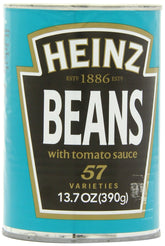 HEINZ lata frontal mostrando marca y conveniencia
