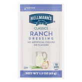 Hellmann's empaque frontal con 102 sobres, presentación profesional y confianza
