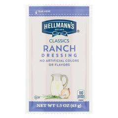 Hellmann's empaque frontal con 102 sobres, presentación profesional y confianza