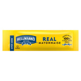 Hellmann's sobre individual al frente mostrando presentación y facilidad