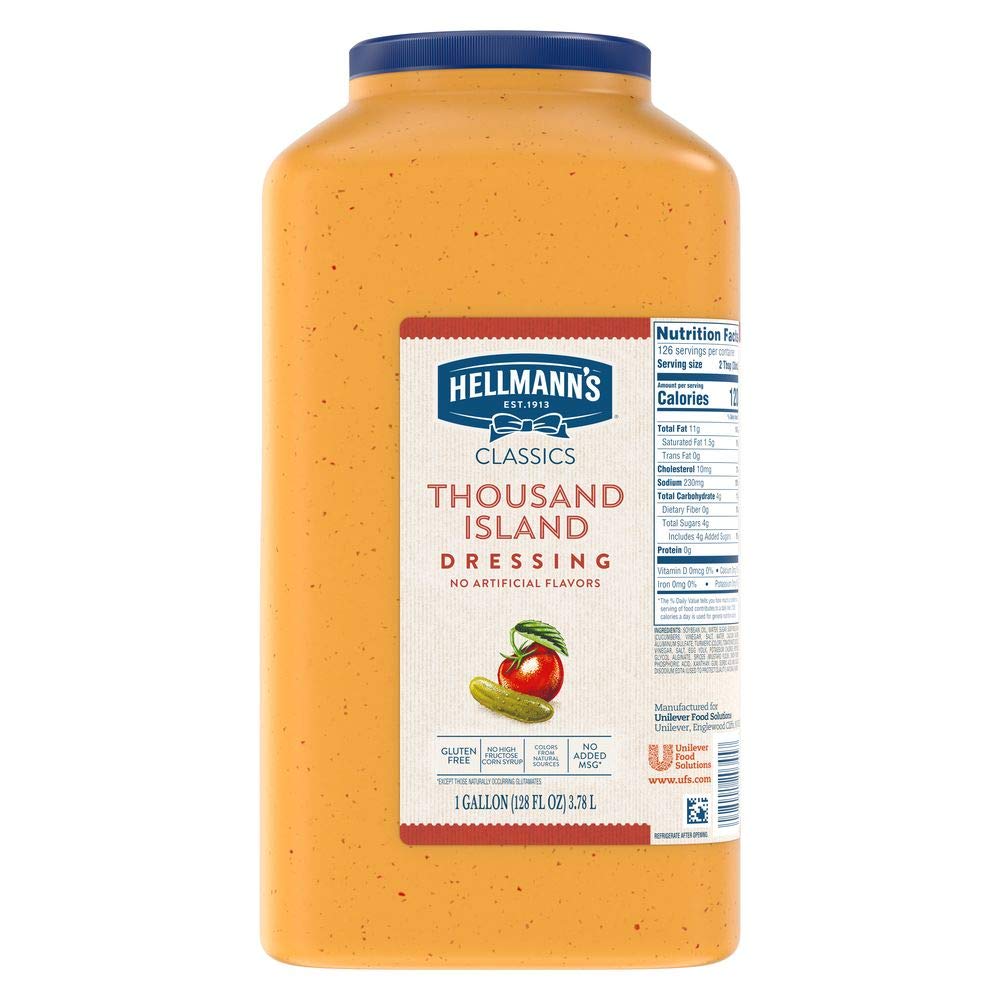 Hellmann's jug frontal mostrando el envase grande y conveniencia