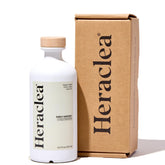 Heraclea botella frontal 500ml mostrando diseño y contenido saludable
