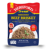 Hereford paquete frontal mostrando diseño y conveniencia lista para comer