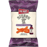 Herr's paquete frontal mostrando diseño y sabor sticky sweet beneficio presentación reconocible
