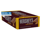 HERSHEY'S caja frontal mostrando 36 barras, conveniencia para eventos