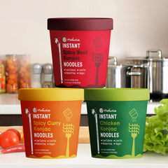 Hethstia seis tazas agrupadas ideales para despensa o regalo saludable