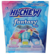 HI-CHEW empaque frontal colorido mostrando 65 piezas y atractivo visual