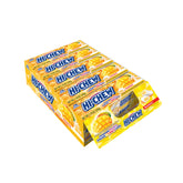 HI-CHEW frente del paquete mostrando diseño y ventaja portable