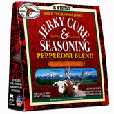 Hi Mountain embalaje frontal del kit con sabor pepperoni, conveniente y claro