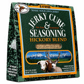 Hi Mountain vista frontal del paquete Hickory Blend con etiquetado claro y atractivo