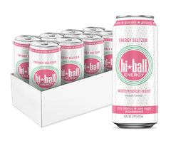 Hiball lata frontal Watermelon Mint, refresco sin azúcar con energía