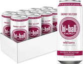 Hiball Energy lata frontal Wild Berry mostrando diseño y frescura