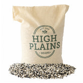 High Plains Beans bolsa frontal de 10 lb mostrando calypso visualmente atractiva y almacenamiento práctico