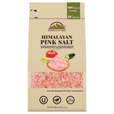 Himalayan Chef bolsa frontal de 2 lb mostrando etiqueta y cierre, versátil para cocina