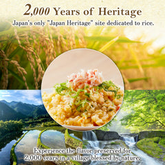九州の大自然しらき HINOHIKARI granos cercanos mostrando textura y frescura