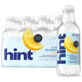 Hint pack de 12 botellas Blueberry Lemon mostrando presentación práctica