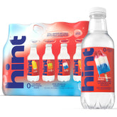 Hint pack frontal Star Spangled mostrando las 12 botellas y beneficios de hidratación
