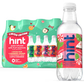 Hint pack invierno frente mostrando 12 botellas y conveniencia