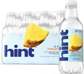 Hint botella frontal mostrando piña, refresca sin calorías