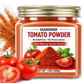 HJUOOKD frente del envase mostrando diseño y cantidad 13oz, práctico y protegido