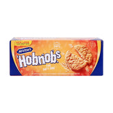 McVitie's Hobnobs paquete frontal mostrando marca y peso