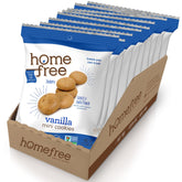 Homefree paquete frontal mostrando diseño y conveniencia para llevar