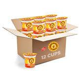 Honey Bunches of Oats taza frontal mostrando diseño práctico y fresco