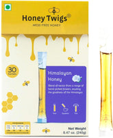 Honey Twigs frente del paquete mostrando cantidad y formato práctico