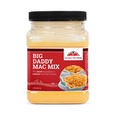 Hoosier Hill Farm envase frontal de Big Daddy Mac Mix, práctico y reconocible