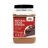 Hoosier Hill Farm envase frontal de cacao natural en polvo, ideal para repostería