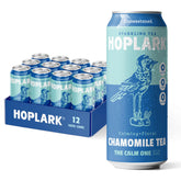 Hoplark lata frontal mostrando diseño y beneficio refrescante