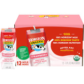Horizon Organic caja frontal mostrando diseño y conveniencia