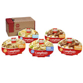 HORMEL COMPLEATS bandeja frontal mostrando porción y conveniencia