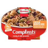 HORMEL COMPLEATS bandeja frontal mostrando el producto listo