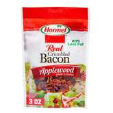 Hormel empaque frontal 3 oz mostrando conveniencia y sellado