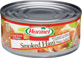 HORMEL jamón en lata frontal mostrando envase y conveniencia