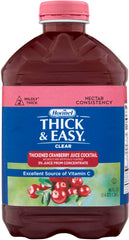 Hormel Thick & Easy primer plano de la textura néctar que facilita la deglución