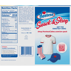 Hostess primer plano del glaseado brillante que añade dulzura