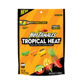 HOT TAMALES frente del empaque mostrando las tres combinaciones tropicales y diseño llamativo