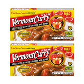House Foods Vermont Curry Mild empaque frontal mostrando la caja y beneficios de sabor suave