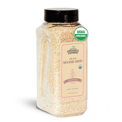 HQOExpress tarro chef 18 oz con semillas de ajonjolí, presentación práctica