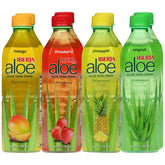 Iberia bebida aloe frente pack mostrando variedad y conveniencia
