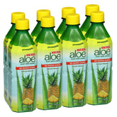 Iberia bebida aloe con pulpa vista frontal y etiqueta clara, ideal para elegir