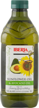 Iberia botella frontal 51 fl oz mostrando la etiqueta y uso versátil