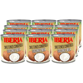 Iberia lata frontal con etiqueta clara y sabor a coco beneficioso para recetas